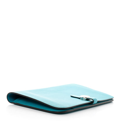Hermes Swift Dogon Duo Wallet Turquoise 5 of 16