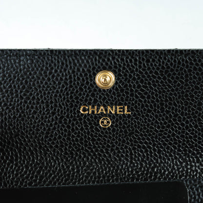 Chanel Caviar Quilted Card Holder Black 5 of 8