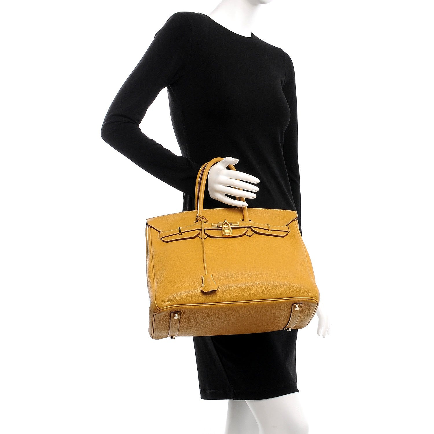 Hermes Togo Birkin 35 Curry 2 of 39