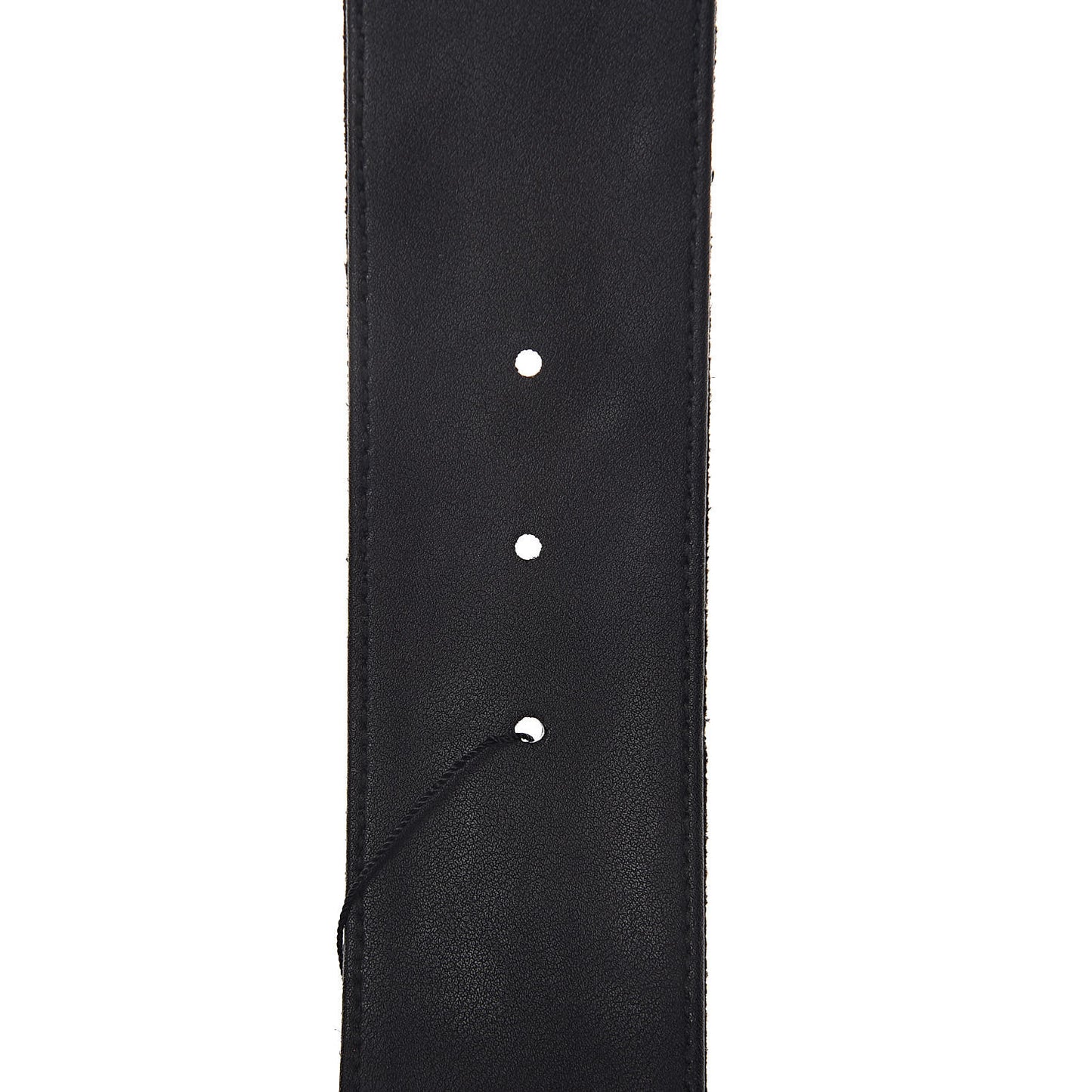 Metal Tiger Head Studded Belt 80 32 Yellow Black