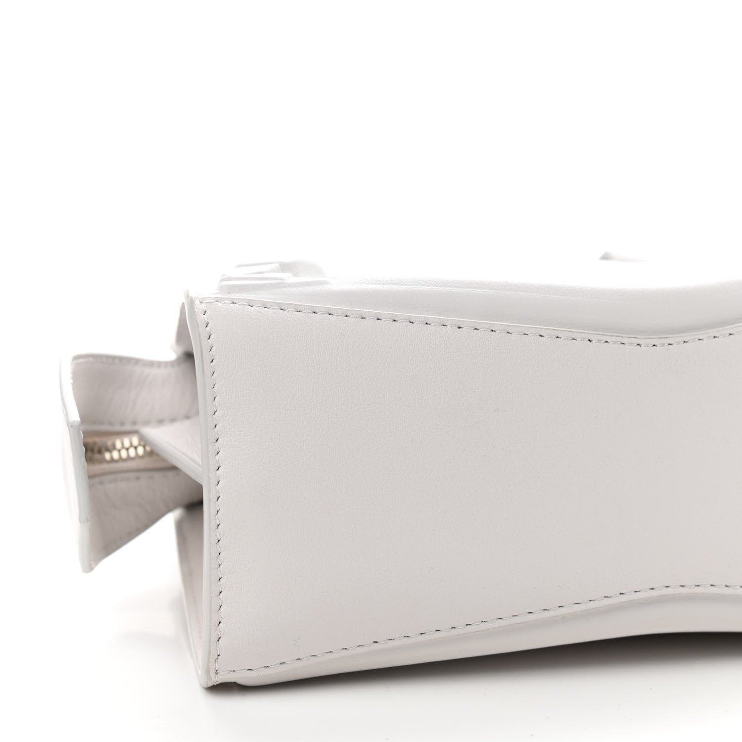 Balenciaga Cake Calfskin Tonal Hardware Mini Neo Classic City White 7 of 8