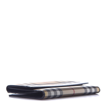 Burberry House Check Continental Wallet Black 4 of 9