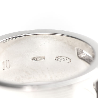 Gucci Sterling Silver G Cutout Ring 49 5 5 of 7