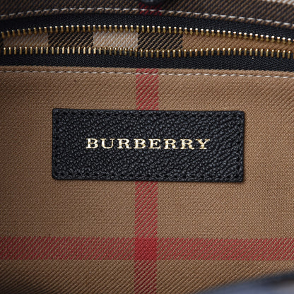 Burberry Grainy Calfskin Small Elmstone Hobo Black 6 of 13