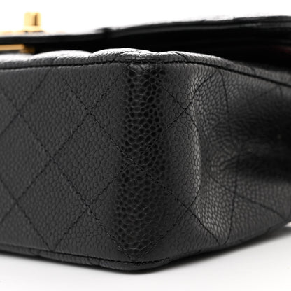 Chanel Caviar Quilted Small Double Flap Black 10 of 12