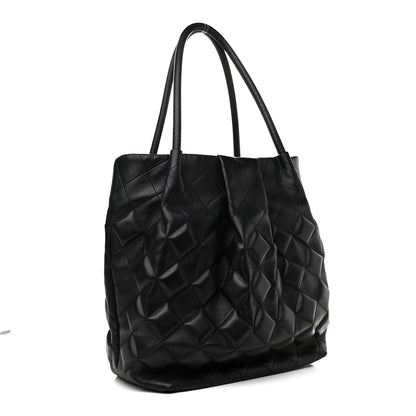 Chanel Calfskin Sloane Square Tote Black 3 of 9