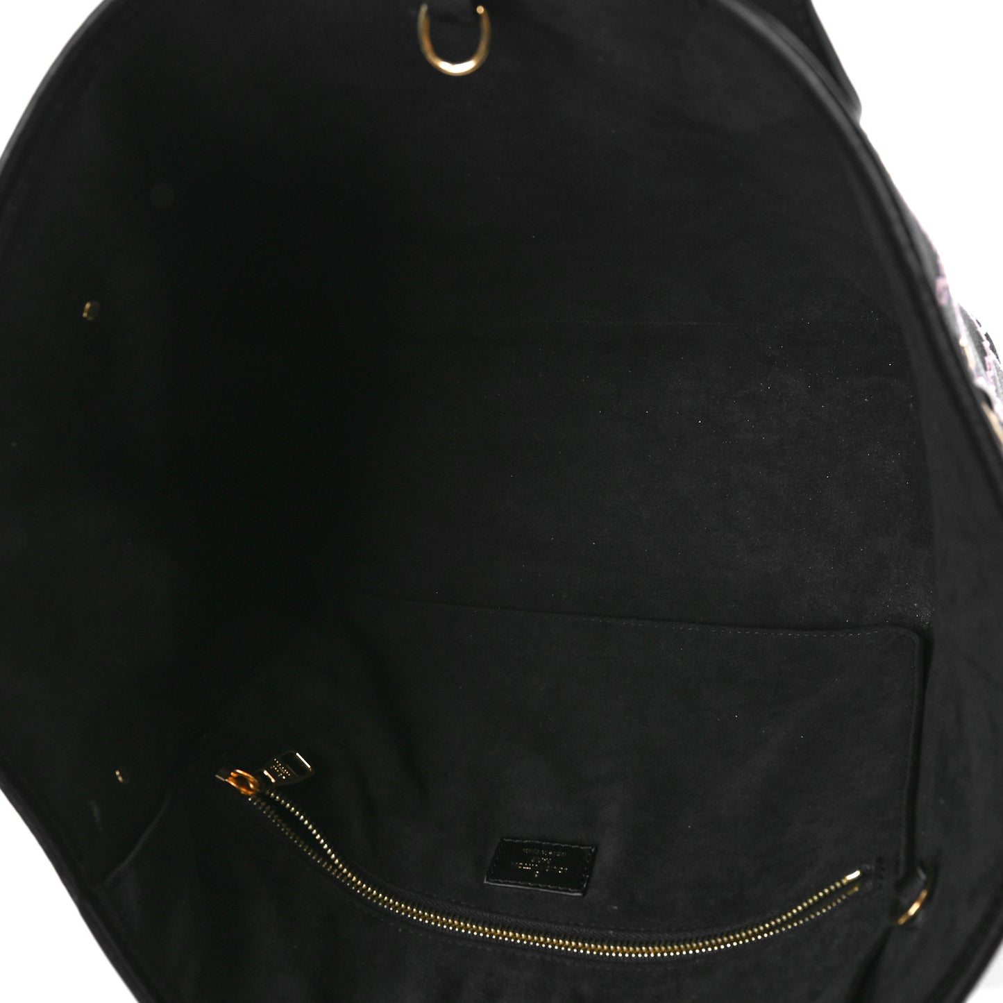 Empreinte Monogram Giant Broderies Neverfull MM Black