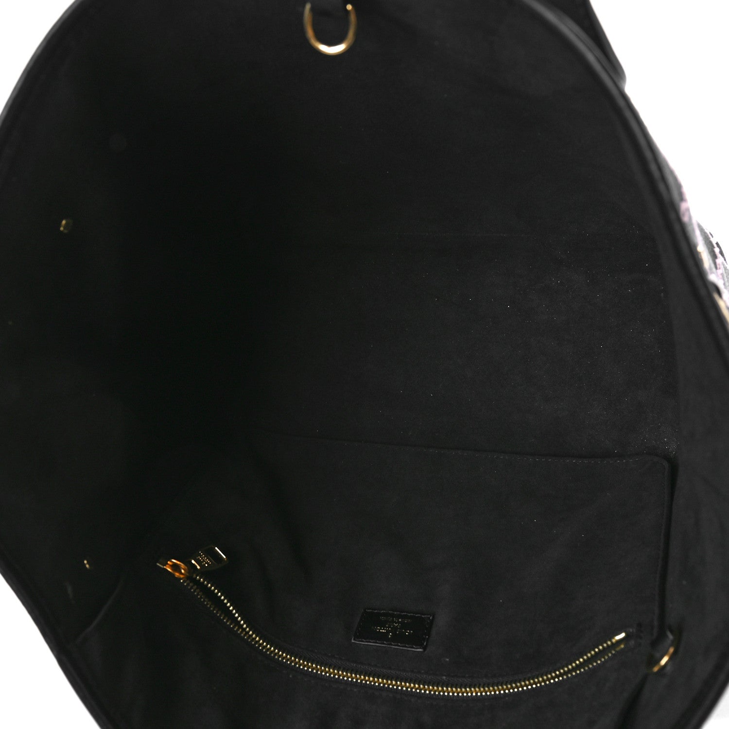 Louis Vuitton Empreinte Monogram Giant Broderies Neverfull MM Black 6 of 11