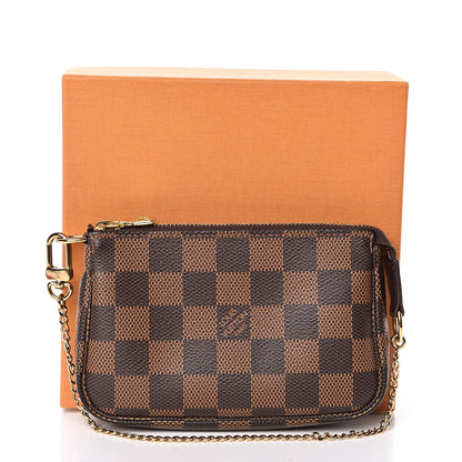 Louis Vuitton Damier Ebene Mini Pochette Accessories 9 of 9