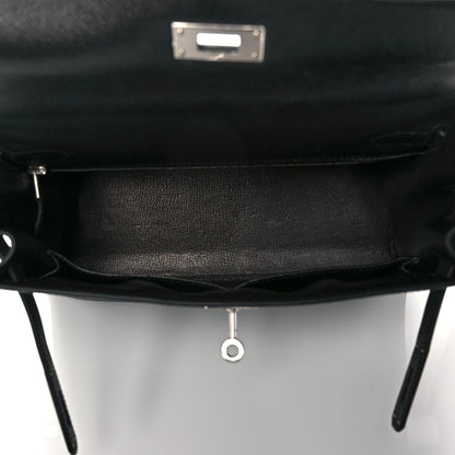 Hermes Epsom Kelly Sellier 28 Black 6 of 43