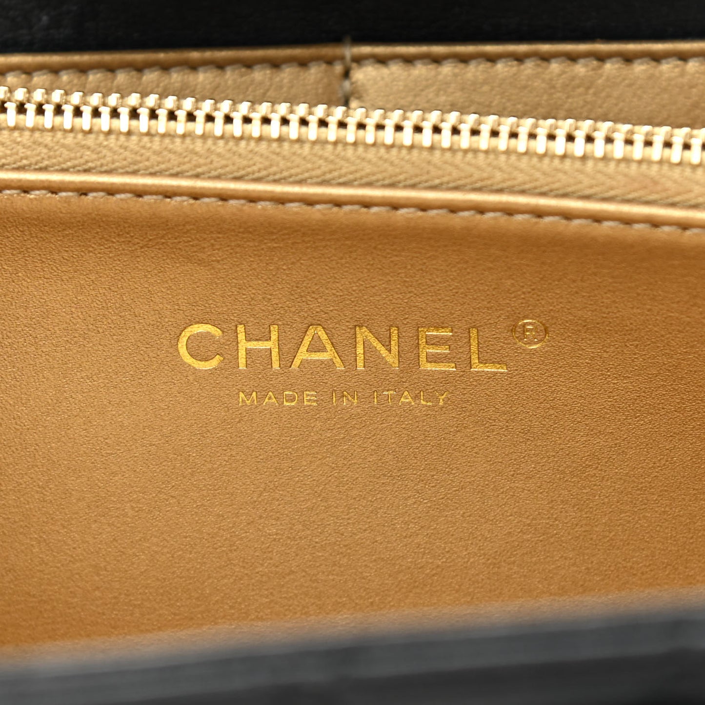 Lambskin Quilted Coco Midnight Clutch Black
