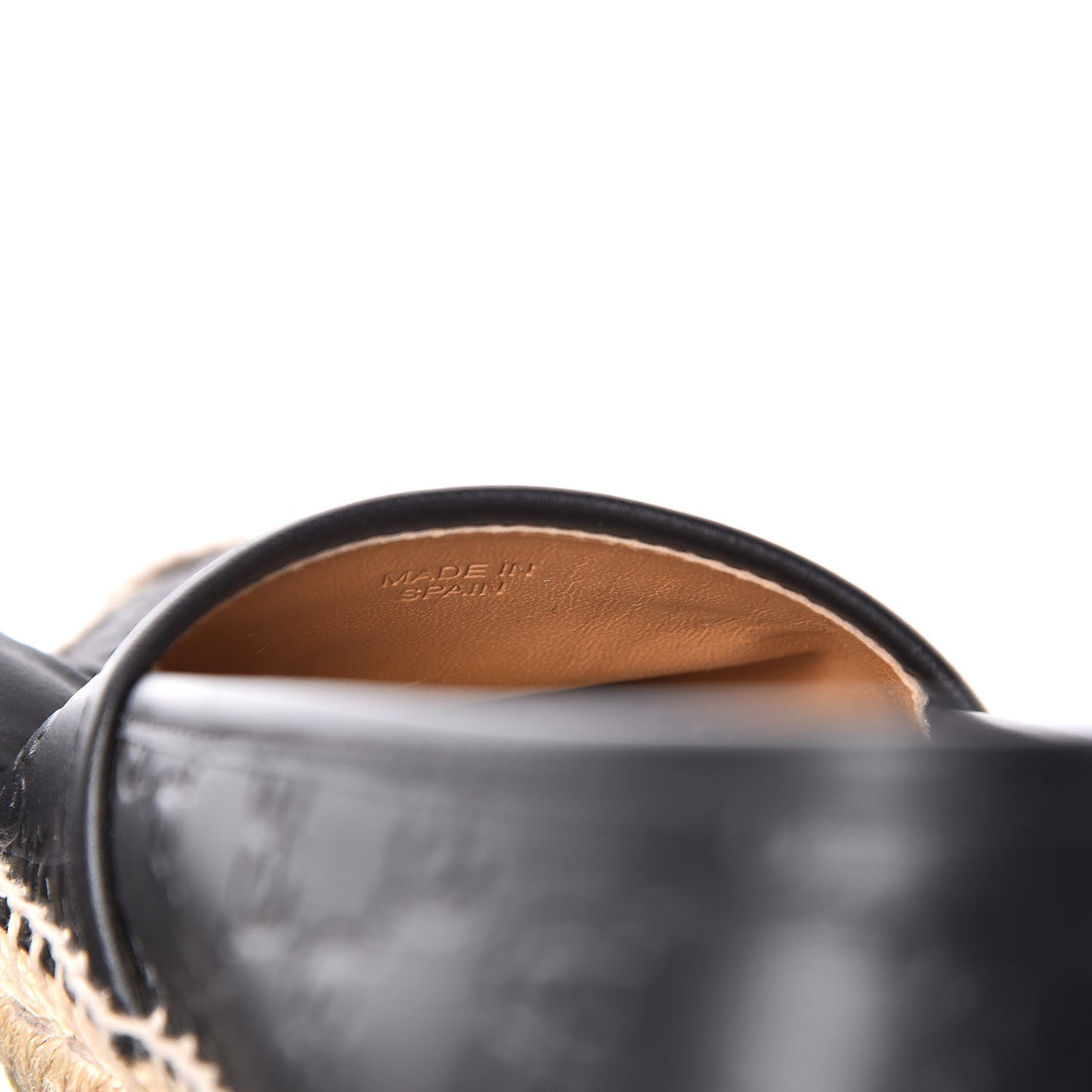 Guccissima Signature Espadrilles 38.5 Black