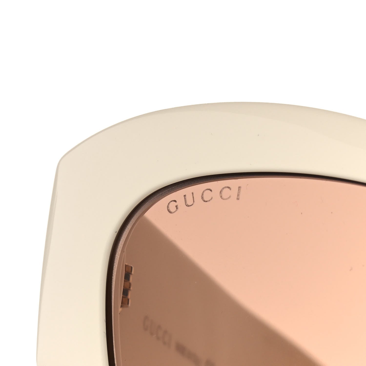 Gucci Acetate GG Butterfly Sunglasses GG0808S Ivory 8 of 8