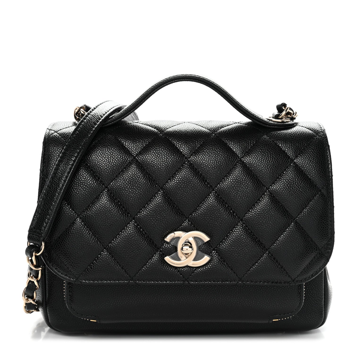 Chanel Caviar Quilted Medium Business Affinity Flap Black 1 of 12