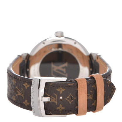 Louis Vuitton Stainless Steel Monogram Tambour Horizon 42mm Smartwatch 3 of 13