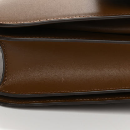 Celine Box Calfskin Medium Classic Box Flap Bag Camel 12 of 13