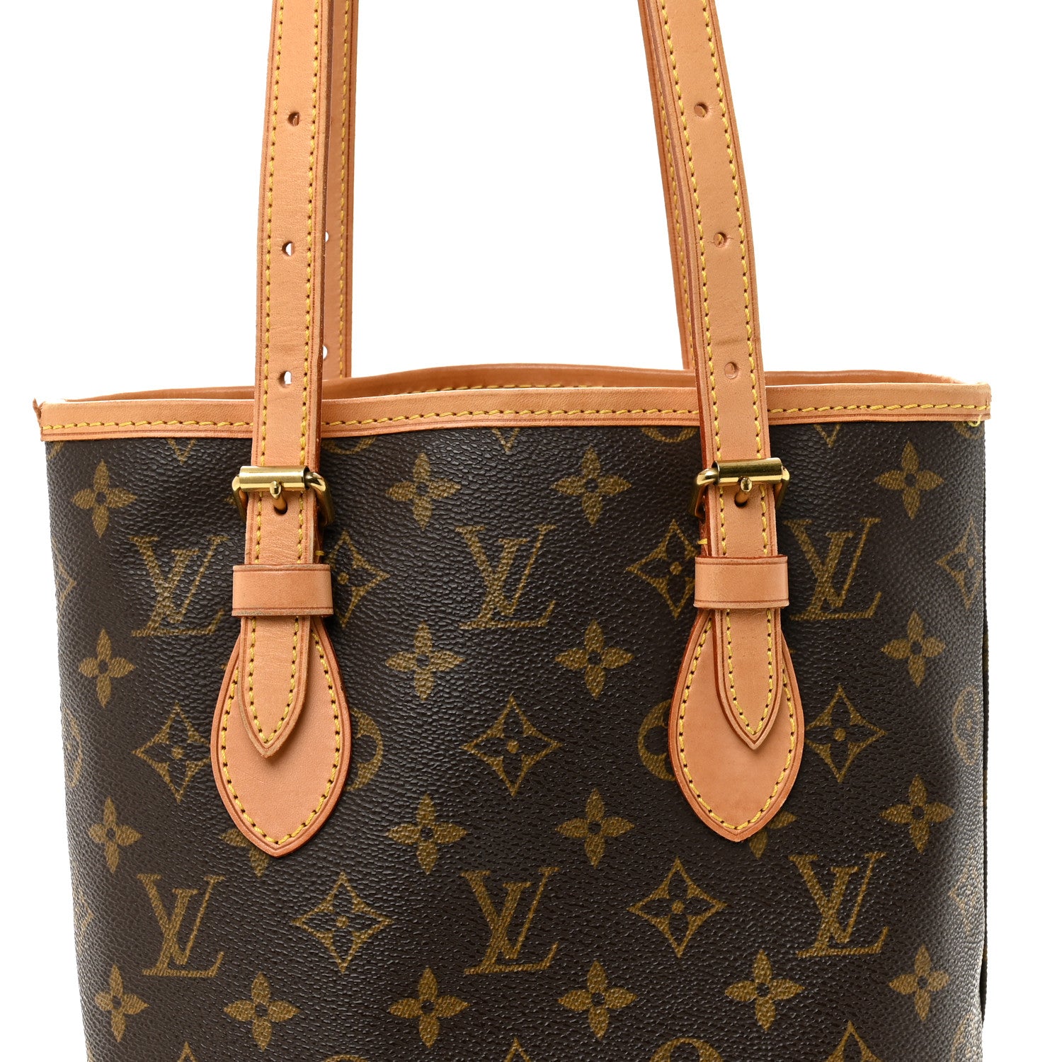Louis Vuitton Monogram Petit Bucket 23 8 of 13