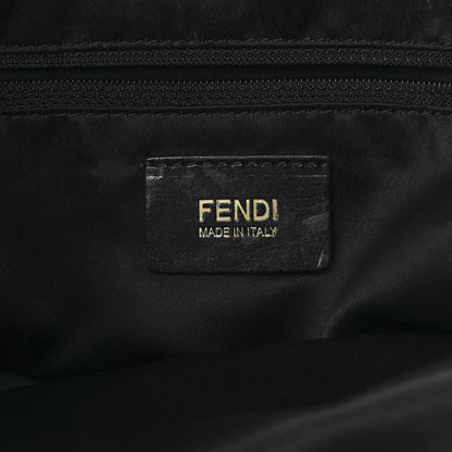 Fendi Patent Chamois Big Mama Baguette Black 6 of 9