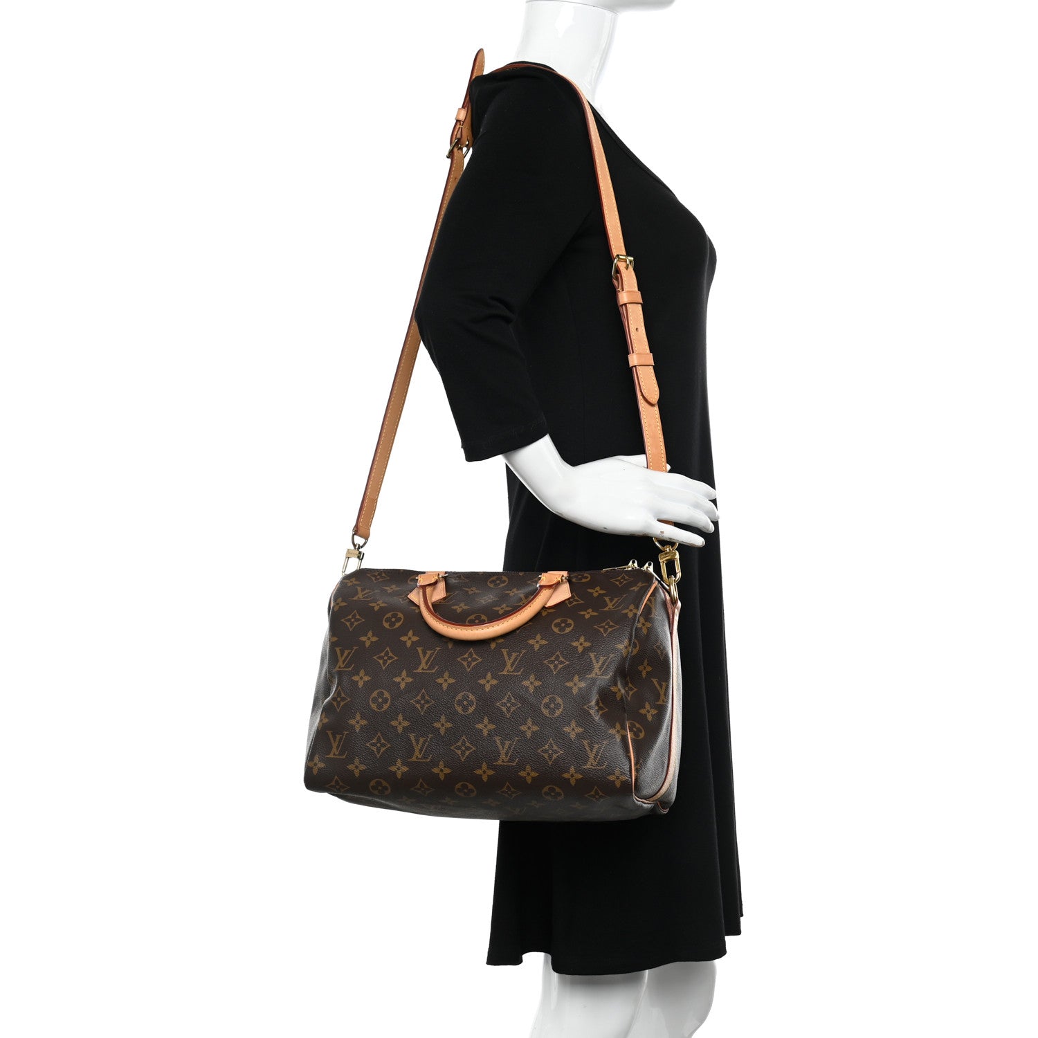 Louis Vuitton Monogram Speedy Bandouliere 30 2 of 10