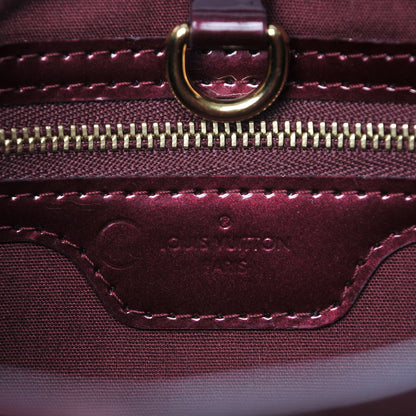 Louis Vuitton Vernis Wilshire PM Rouge Fauviste 6 of 8