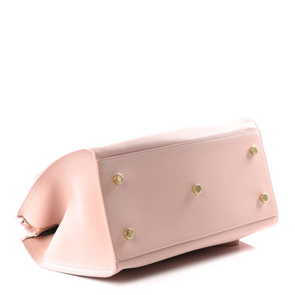 Saint Laurent Calfskin Monogram Small Cabas Pale Blush 3 of 11