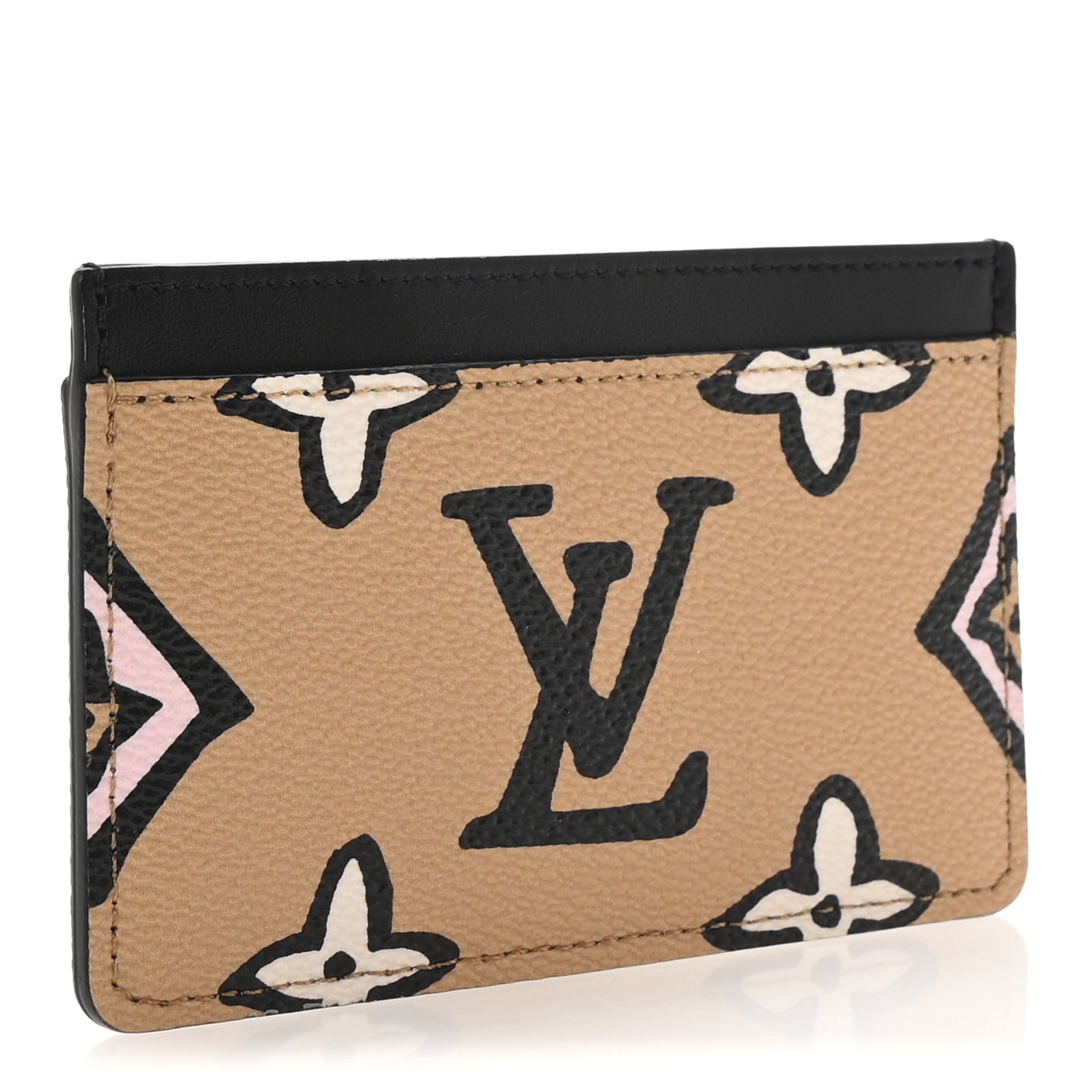 Monogram Giant Wild At Heart Card Holder Arizona