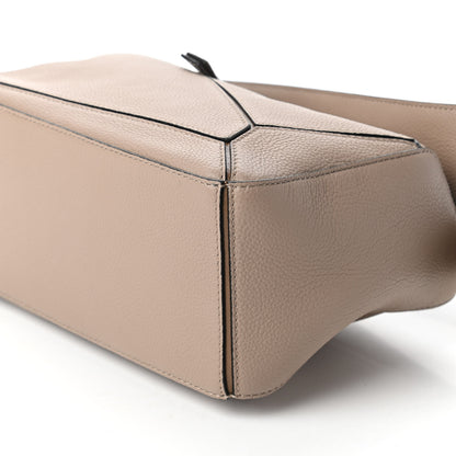Loewe Grained Calfskin Small Puzzle Bag Sand Mink 7 of 9