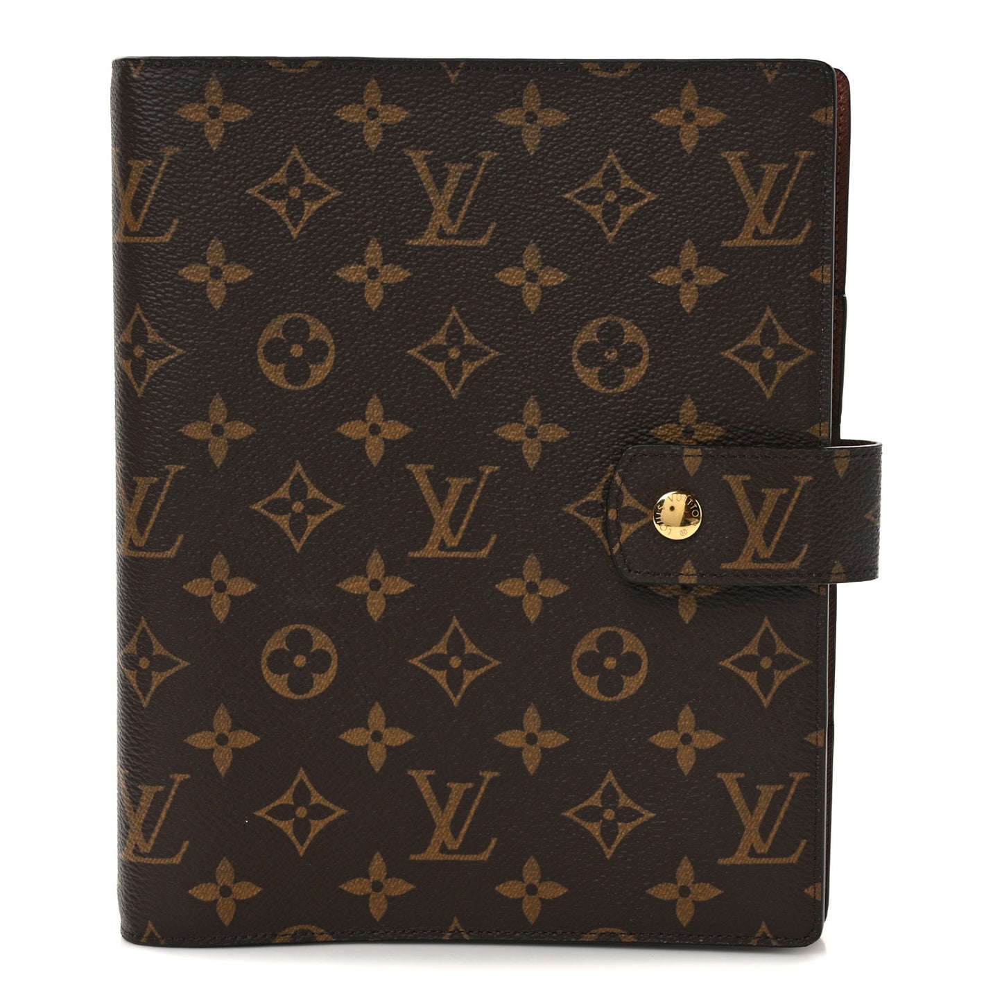Monogram Large Ring Agenda Cover