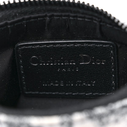 Christian Dior Technical Fabric Embroidered Toile De Jouy DiorTravel Coin Pouch Blue 6 of 7