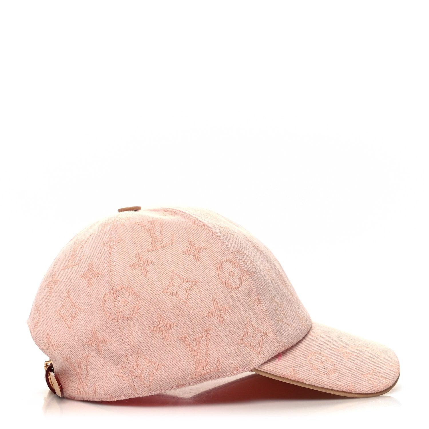 Louis Vuitton Cotton Monogram Jacquard Be My Cap Pink 4 of 8