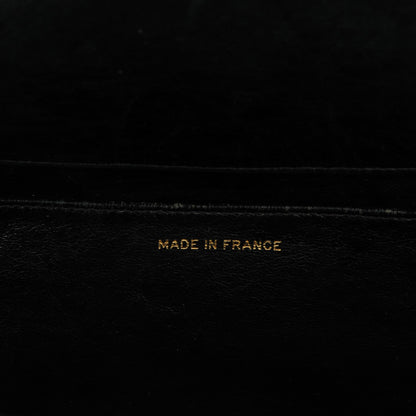 Chanel Lambskin Quilted Grand Shopping Tote GST Black 7 of 8
