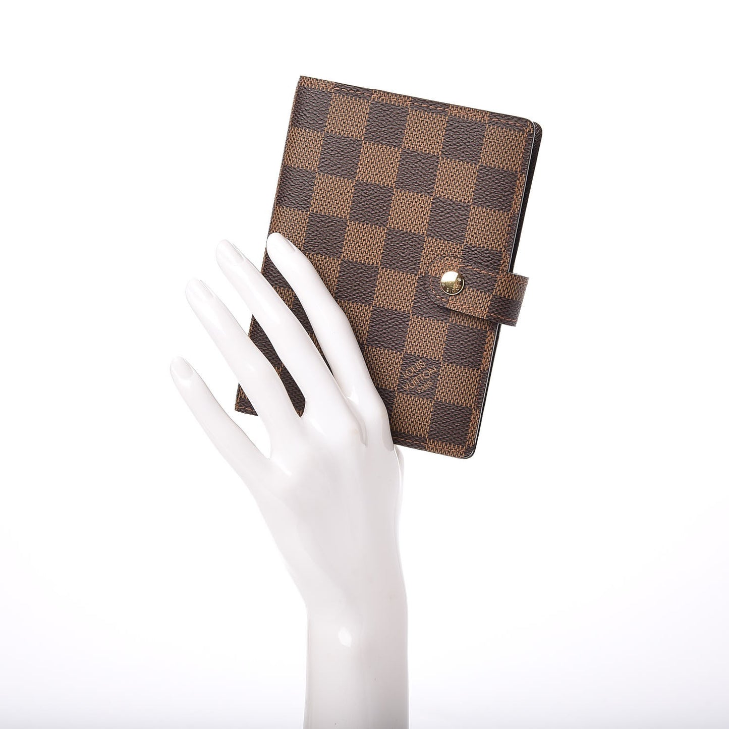 Damier Ebene Small Ring Agenda Cover