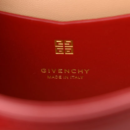 Givenchy Box Calfskin Small 4G Cube Chain Shoulder Bag Dark Red 6 of 12