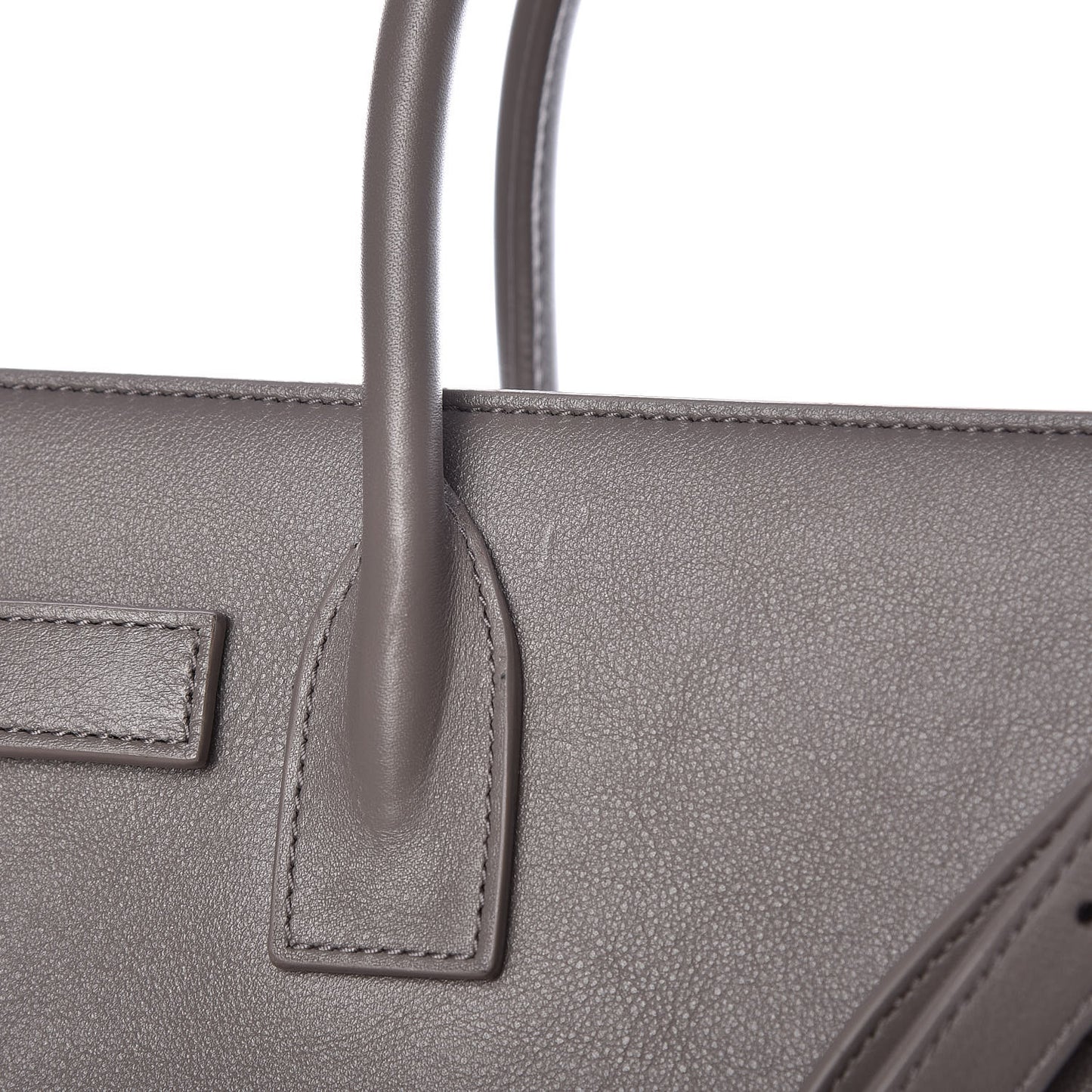 Calfskin Baby Sac de Jour Fog