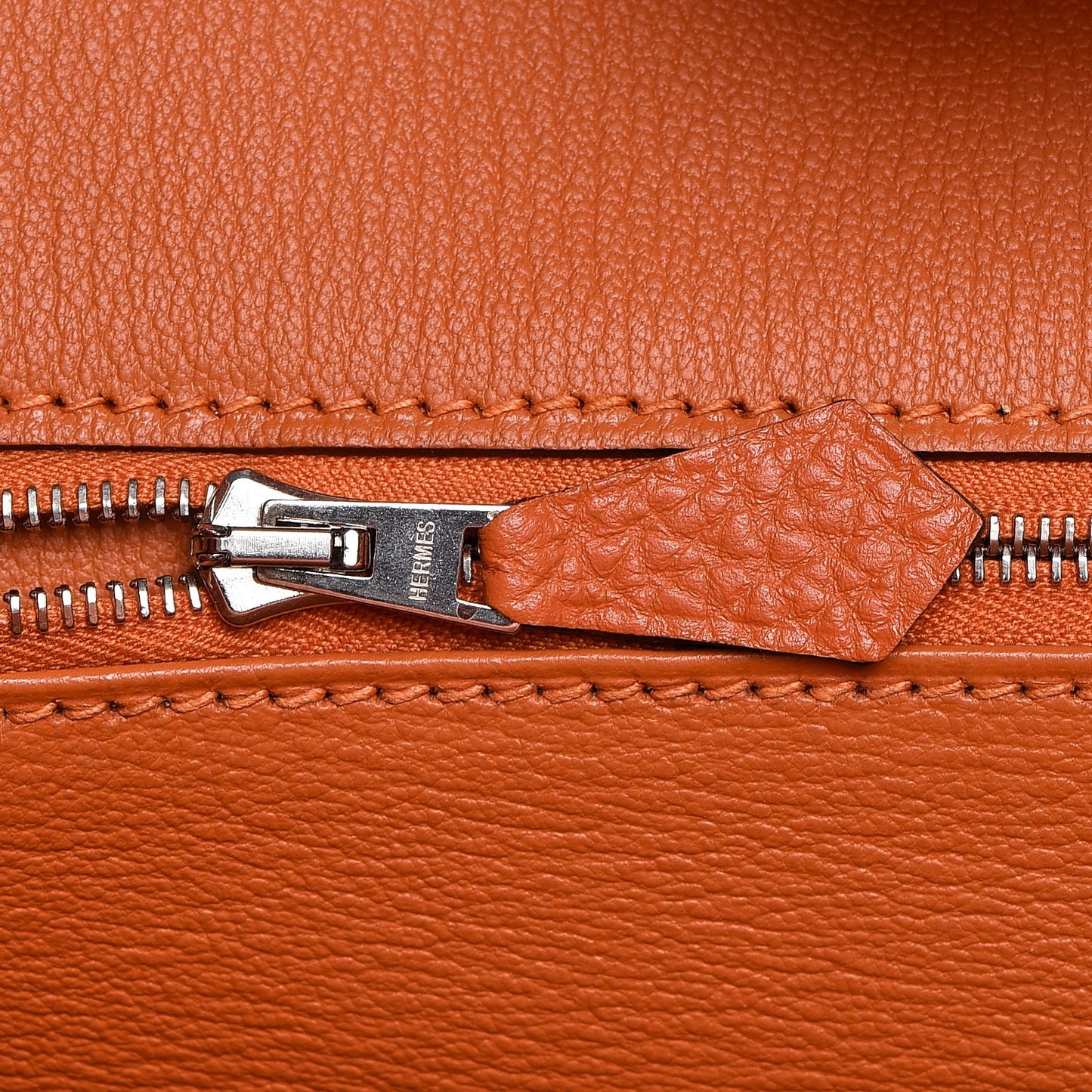 Togo Birkin 35 Orange