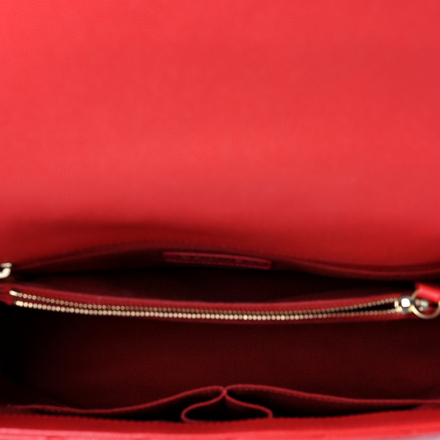 Caviar Quilted Medium Coco Handle Flap Red