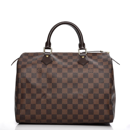 Louis Vuitton Damier Ebene Speedy 30 1 of 7