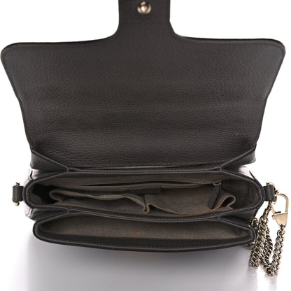 Gucci Dollar Calfskin Interlocking G Top Handle Shoulder Bag Loess 5 of 14
