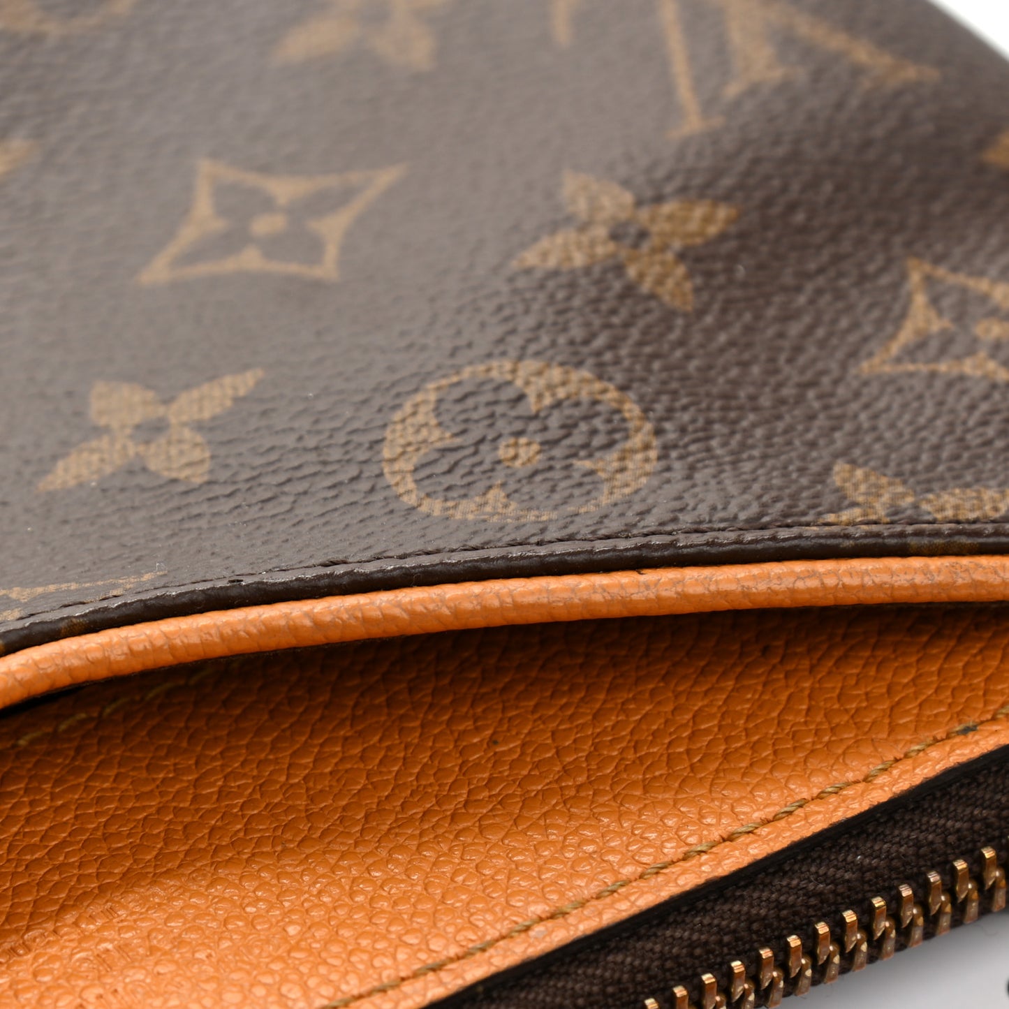 Monogram Pallas Clutch Saffron