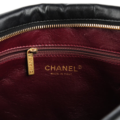 Chanel Aged Calfskin Quilted Medium Reissue Camera Case Black 6 of 7