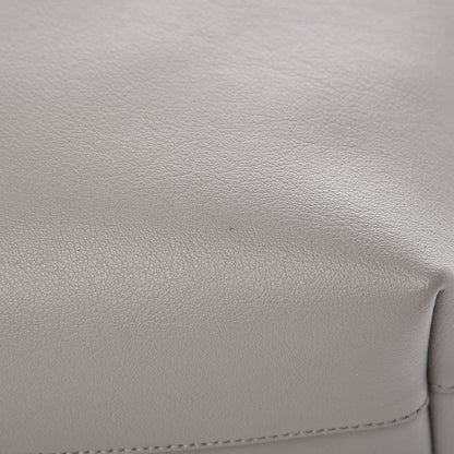 Saint Laurent Calfskin Medium Shopping Tote Oyster Grey 9 of 9