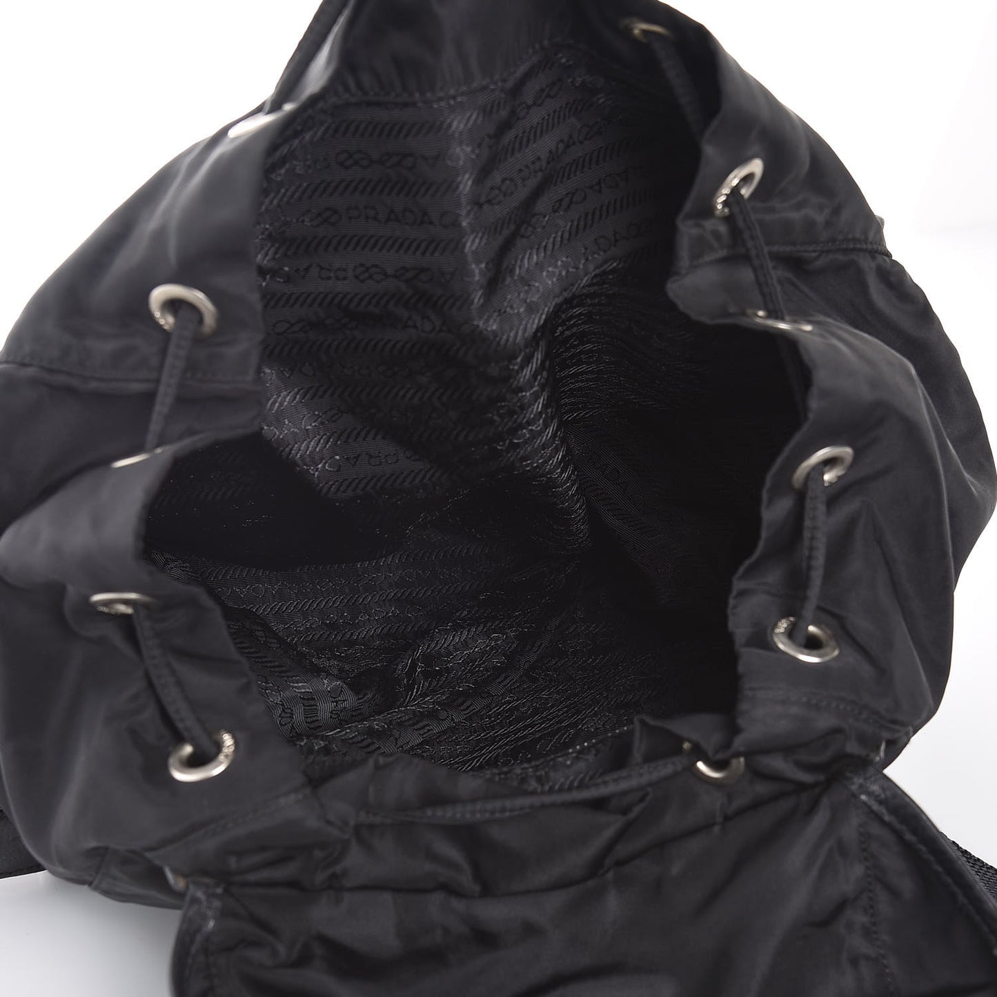 Nylon Vela Medium Backpack Black