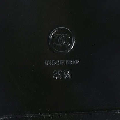Chanel Grained Calfskin Velcro Dad Sandals 35.5 Black 8 of 8