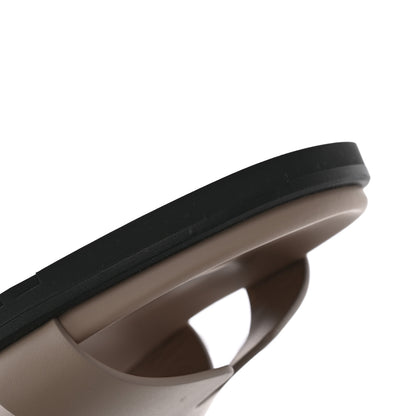 Hermes Calfskin Womens Chypre Sandals 40 Beige Mastic 9 of 13