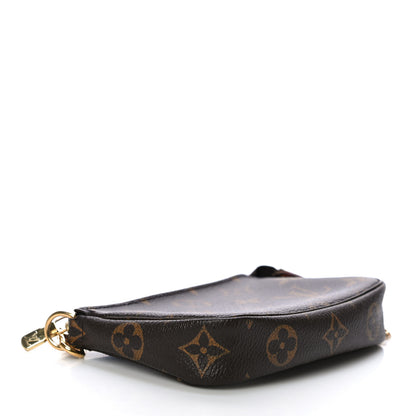 Louis Vuitton Monogram Mini Pochette Accessories 4 of 12