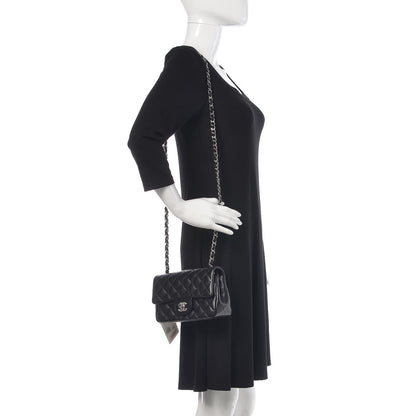 Chanel Lambskin Quilted Mini Rectangular Flap Black 2 of 8