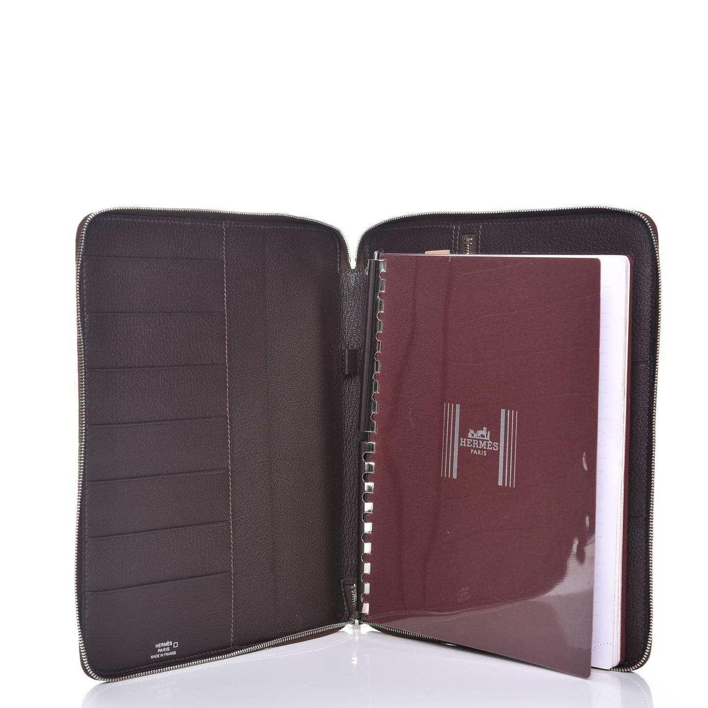 Shiny Alligator Semainier Zip Agenda Ebene