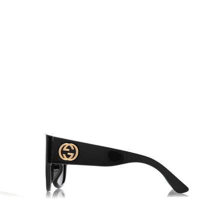 Gucci Acetate Square Frame Sunglasses GG0142SA Black 5 of 14