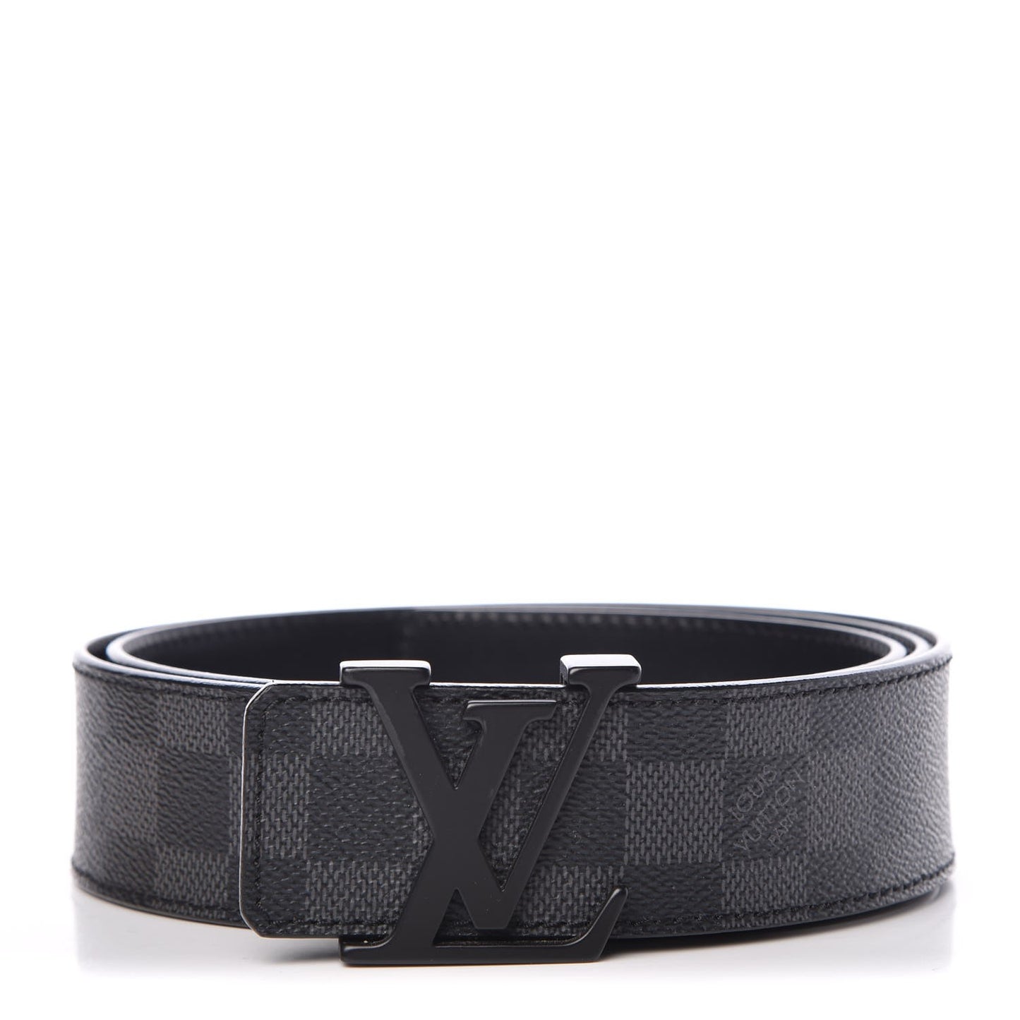 Damier Graphite 40mm LV Initiales Belt 100 40