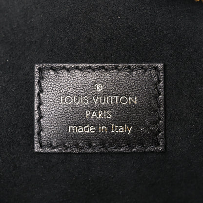 Louis Vuitton Patent Embossed Monogram Coussin PM Green Black 8 of 11